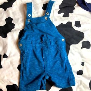 Baby boy blue overalls